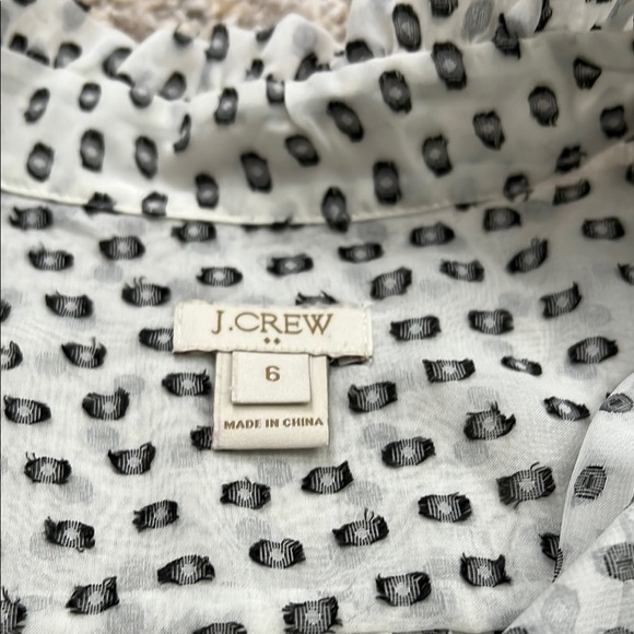 J. Crew Factory Ruffled Blouse - Picture 4 of 6